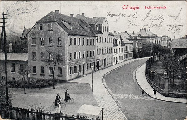 Erlangen, Sieglitzhofers Straße (Hindenburgstraße)